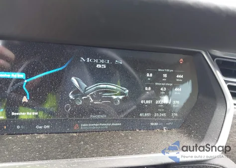 2014 Tesla Model S P85 from USA, damaged, VIN 5YJSA1H14EFP38336